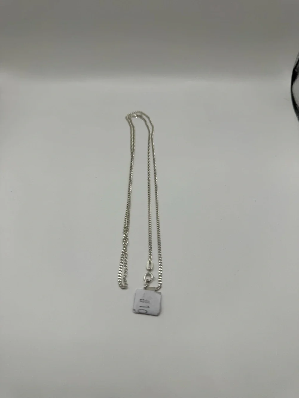 S925 silver cuban chain 1.5mm